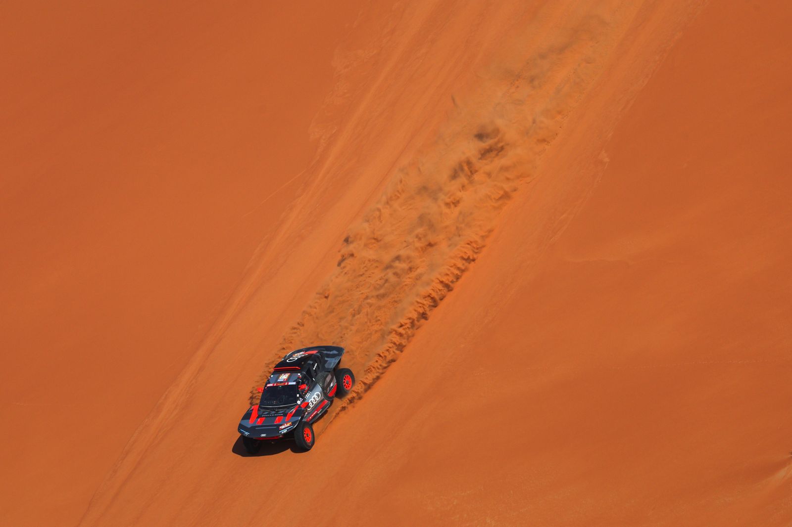Las mejores fotos del Dakar por las dunas