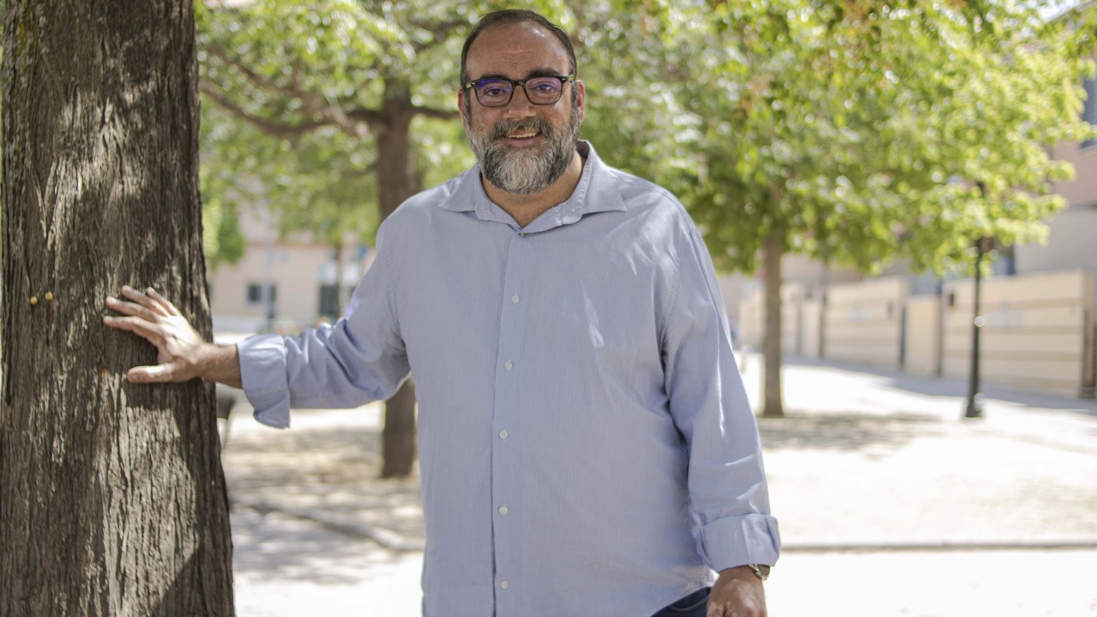 Paco Puentedura, candidato de Granada Unida a la Alcaldía de Granada.
