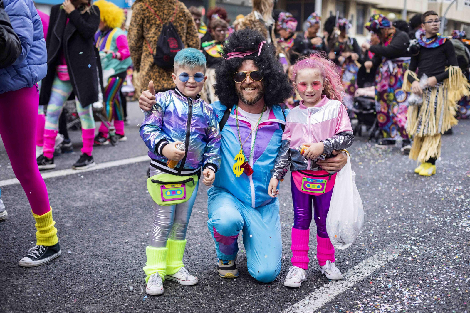 La Cabalgata Magna del Carnaval de Cádiz 2024, en imágenes