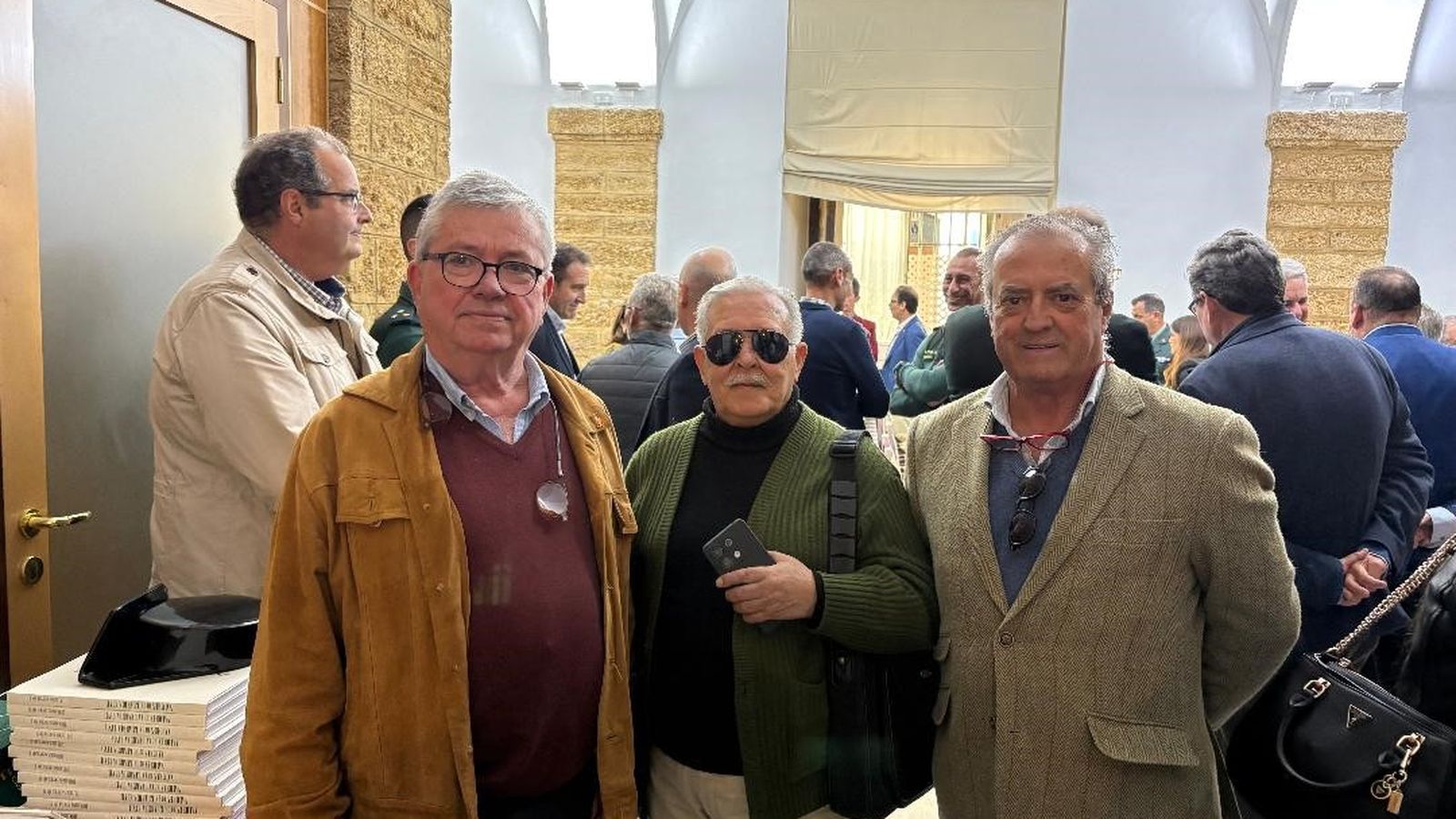 Eduardo Rodríguez Domínguez, Eduardo Rodríguez Rodríguez y Rafael Hidalgo García de Velasco.