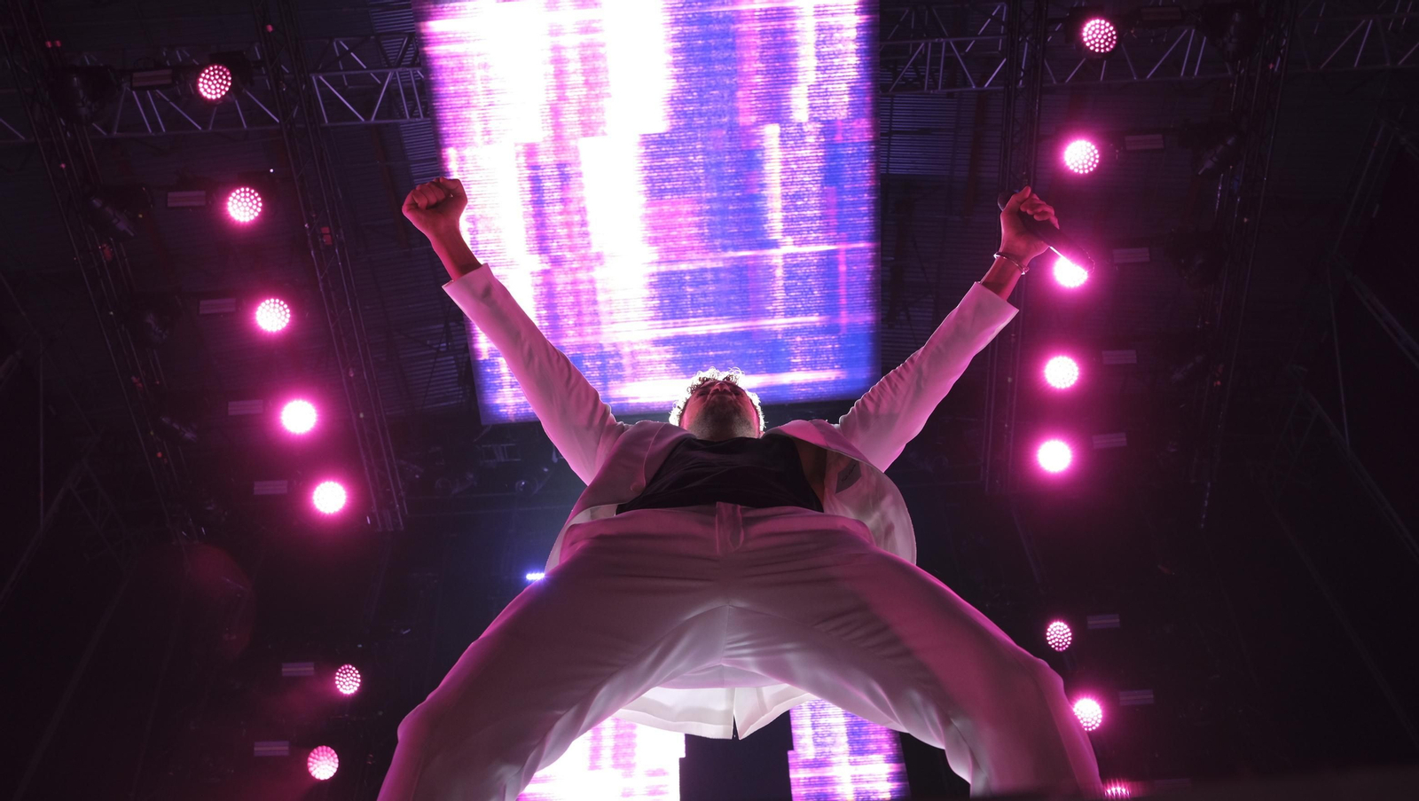 David Bisbal arrasa en su concierto de Roquetas de Mar