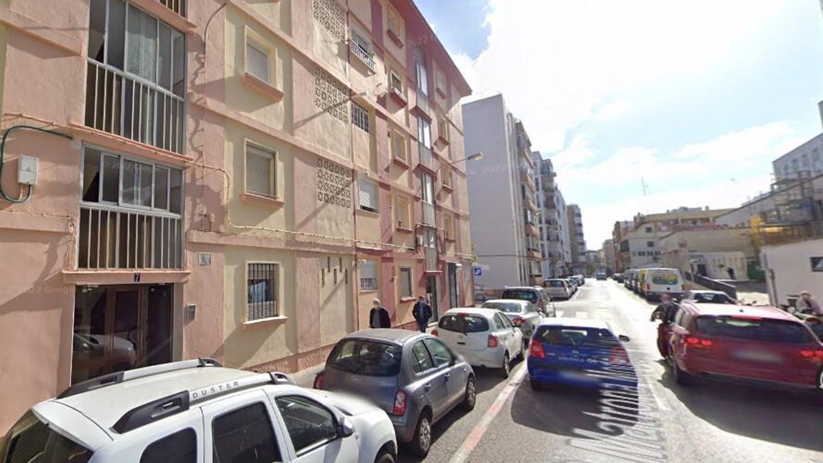 La calle Matrona Modesta Calvo.