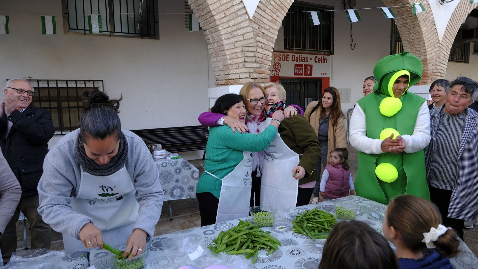 Imágenes de las Jornadas de Présules y Tirabeques en Dalías