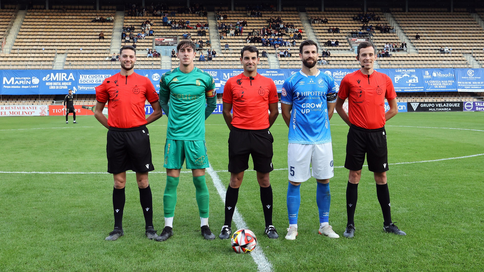 Xerez DFC - Ceuta B en el Municipal de Chapín en Jerez