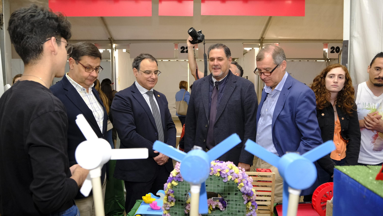Imágenes de la Feria de la Innovación y la Ciencia en la Universidad de Almería-UAL