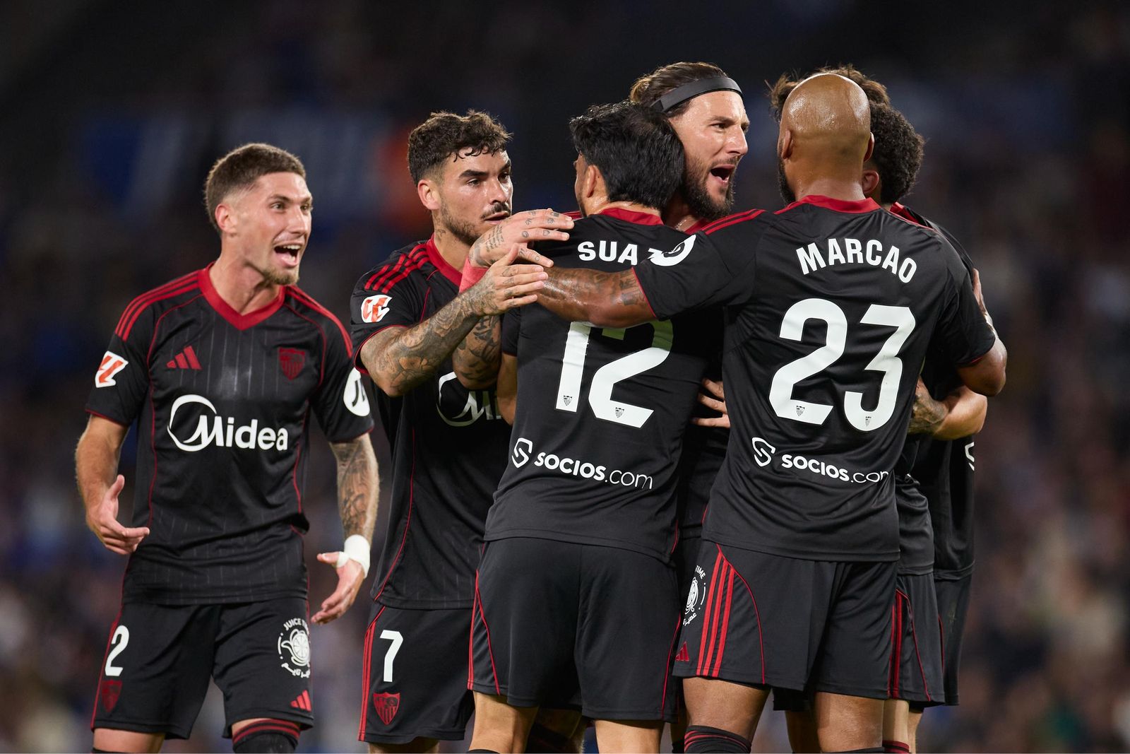 Las fotos del Real Sociedad-Sevilla