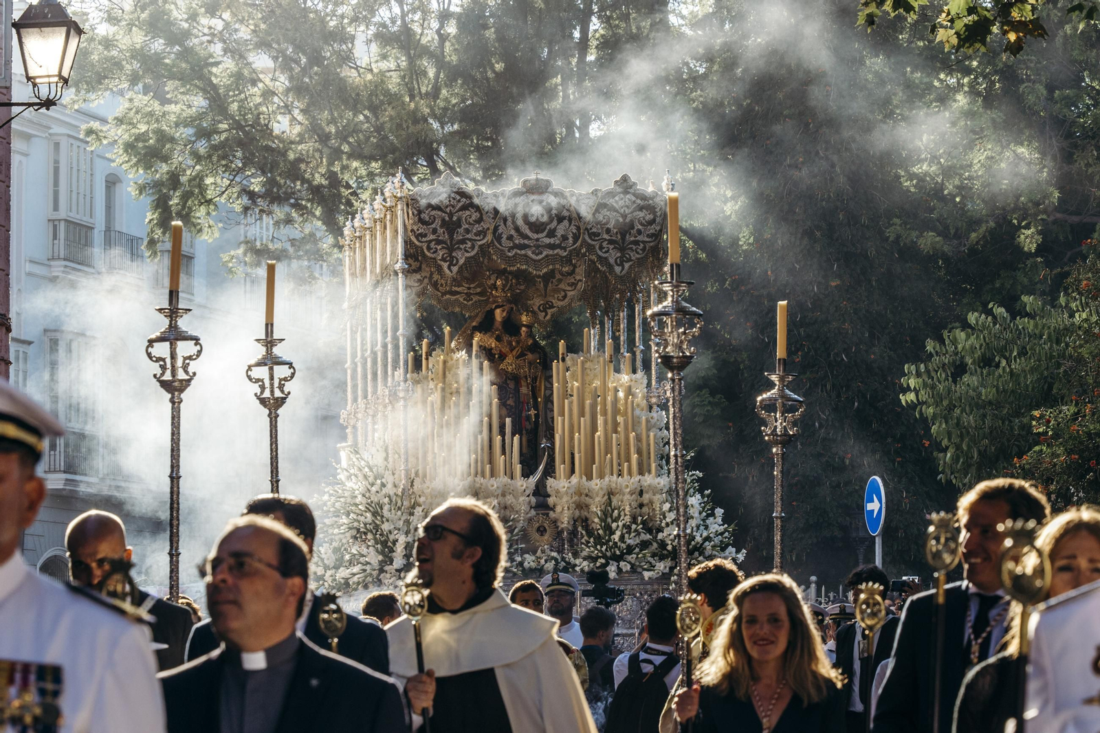 Las imágenes de la procesión de la Virgen del Carmen