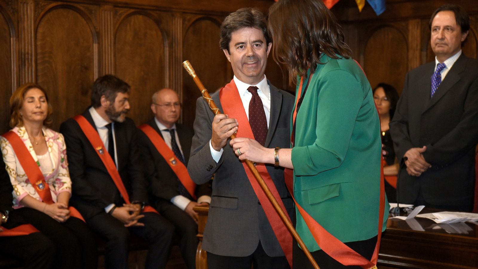 Luis Felipe, alcalde de Huesca.