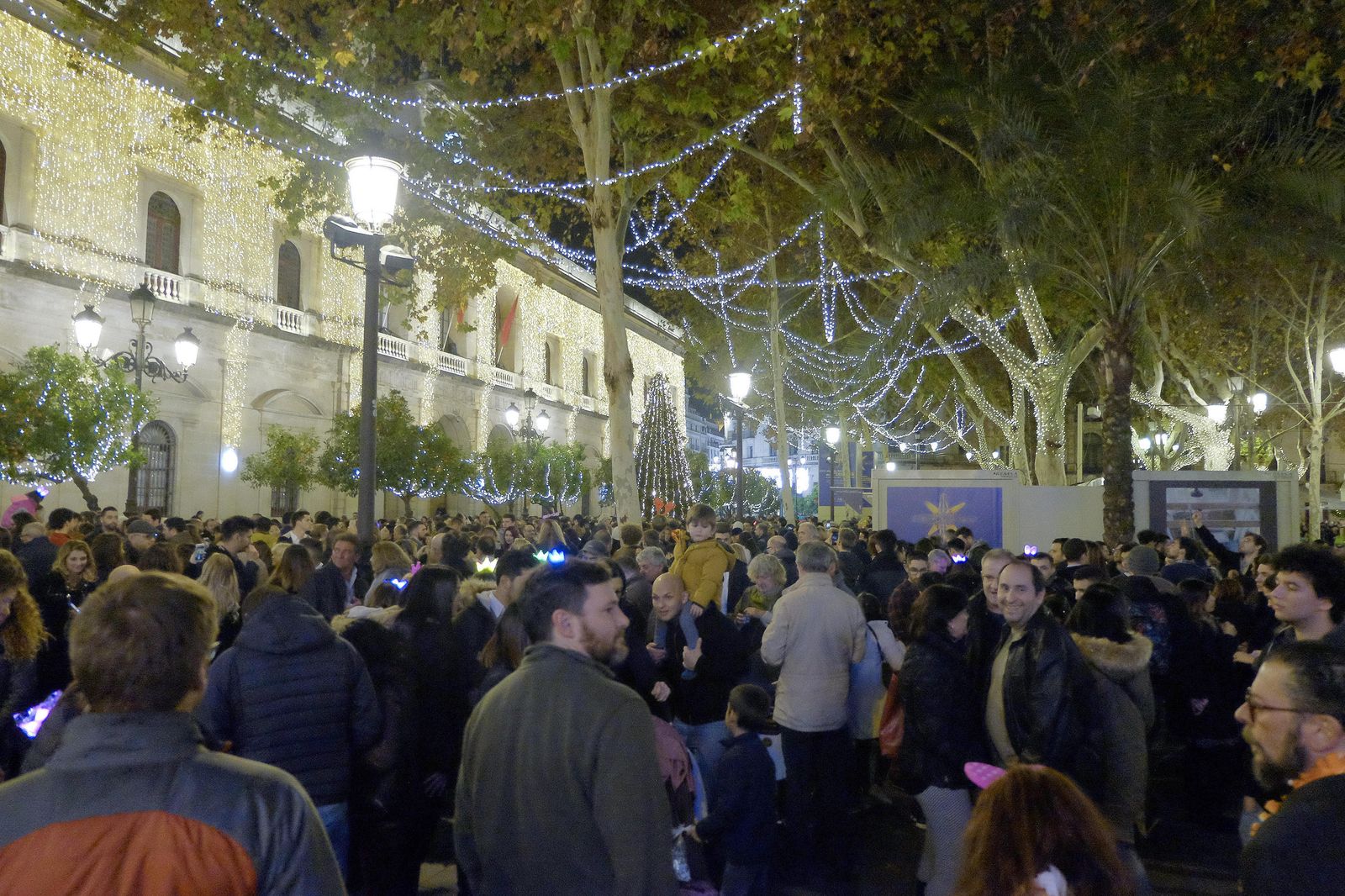 Las imágenes de la Nochevieja en Sevilla