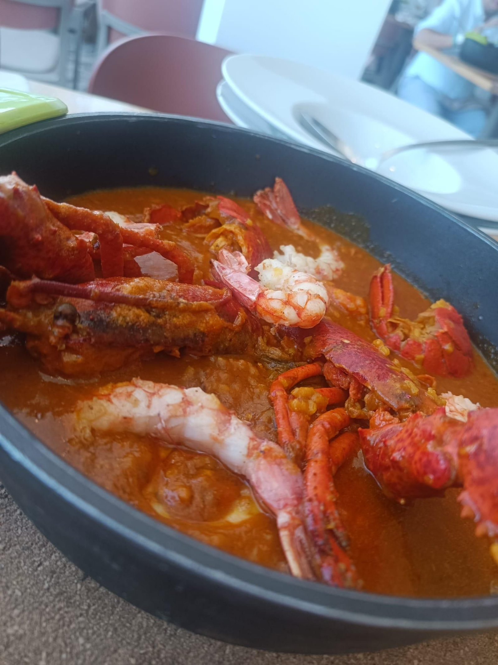 Arroz con bogavante en Casa Pepe.