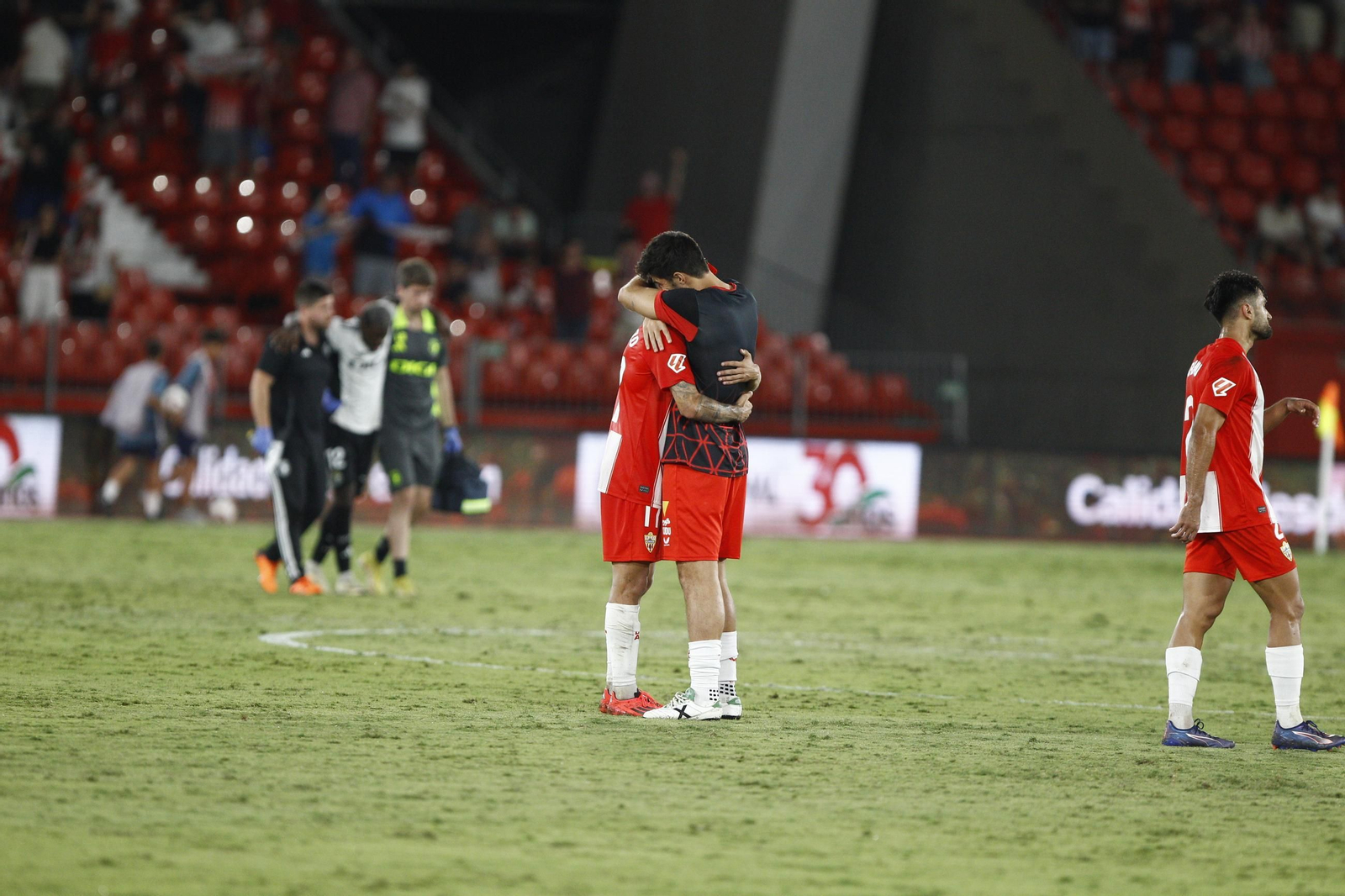 La victoria de la U.D. Almería ante el Real Burgos, en imágenes