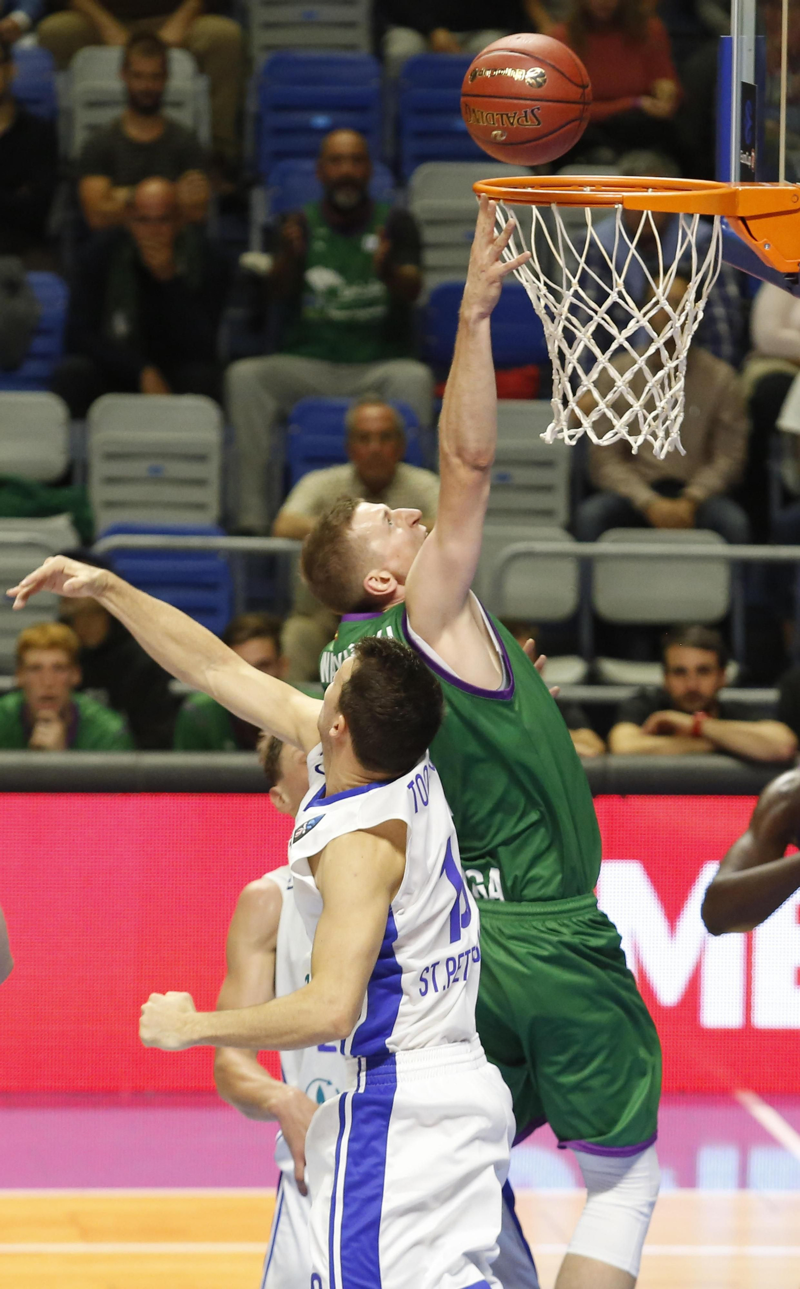 Los cinco años de Adam Waczynski en el Unicaja, en fotos