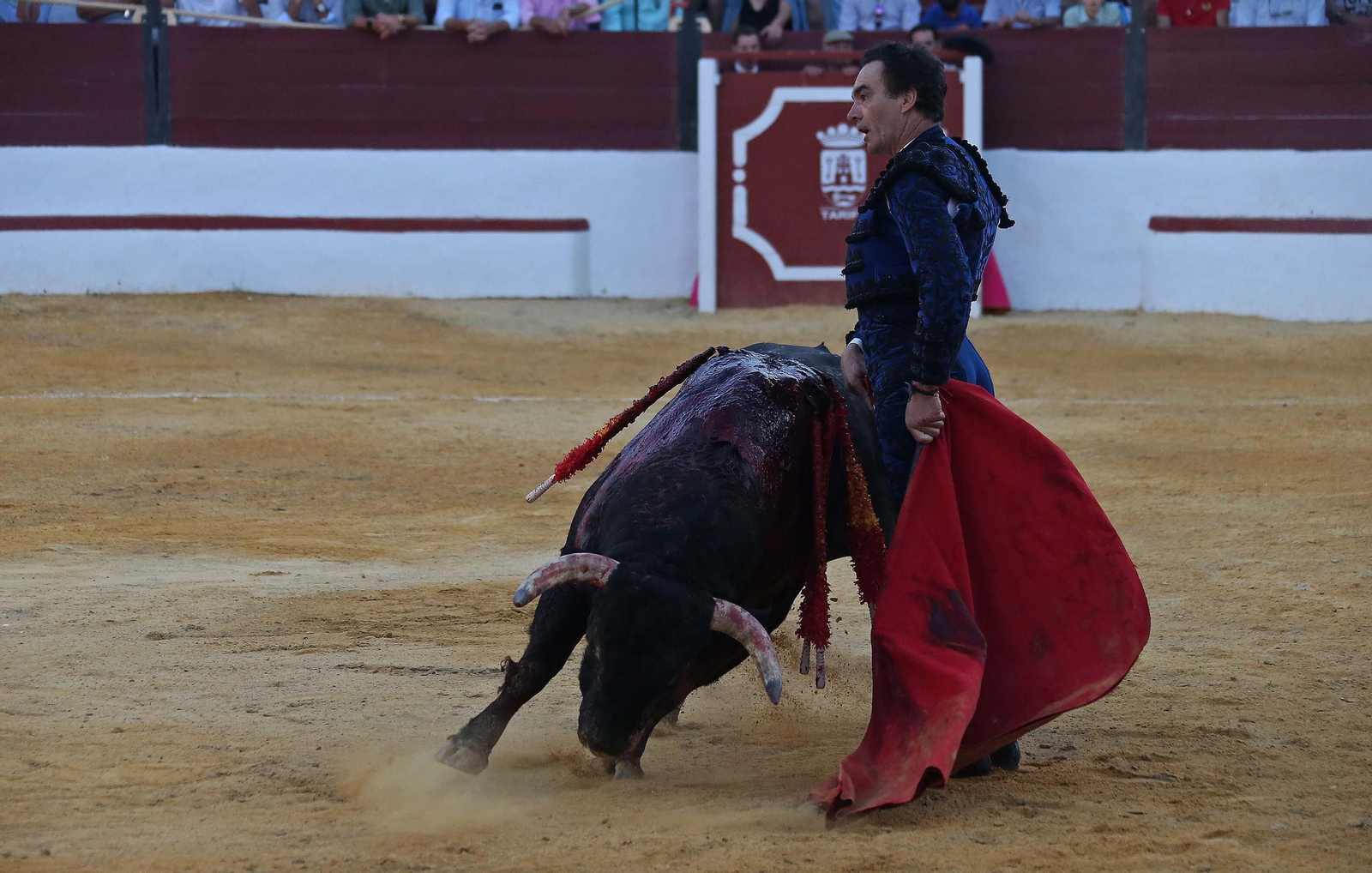 Fotos de la corrida de la reapertura de la plaza de toros de Tarifa: El Cid, Manuel Escribano y Manuel Ponce