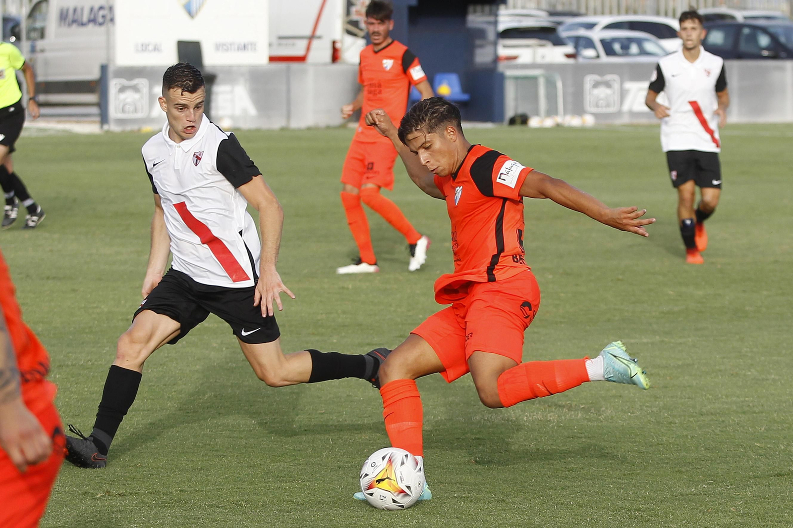 El Málaga CF-Sevilla Atlético, en fotos