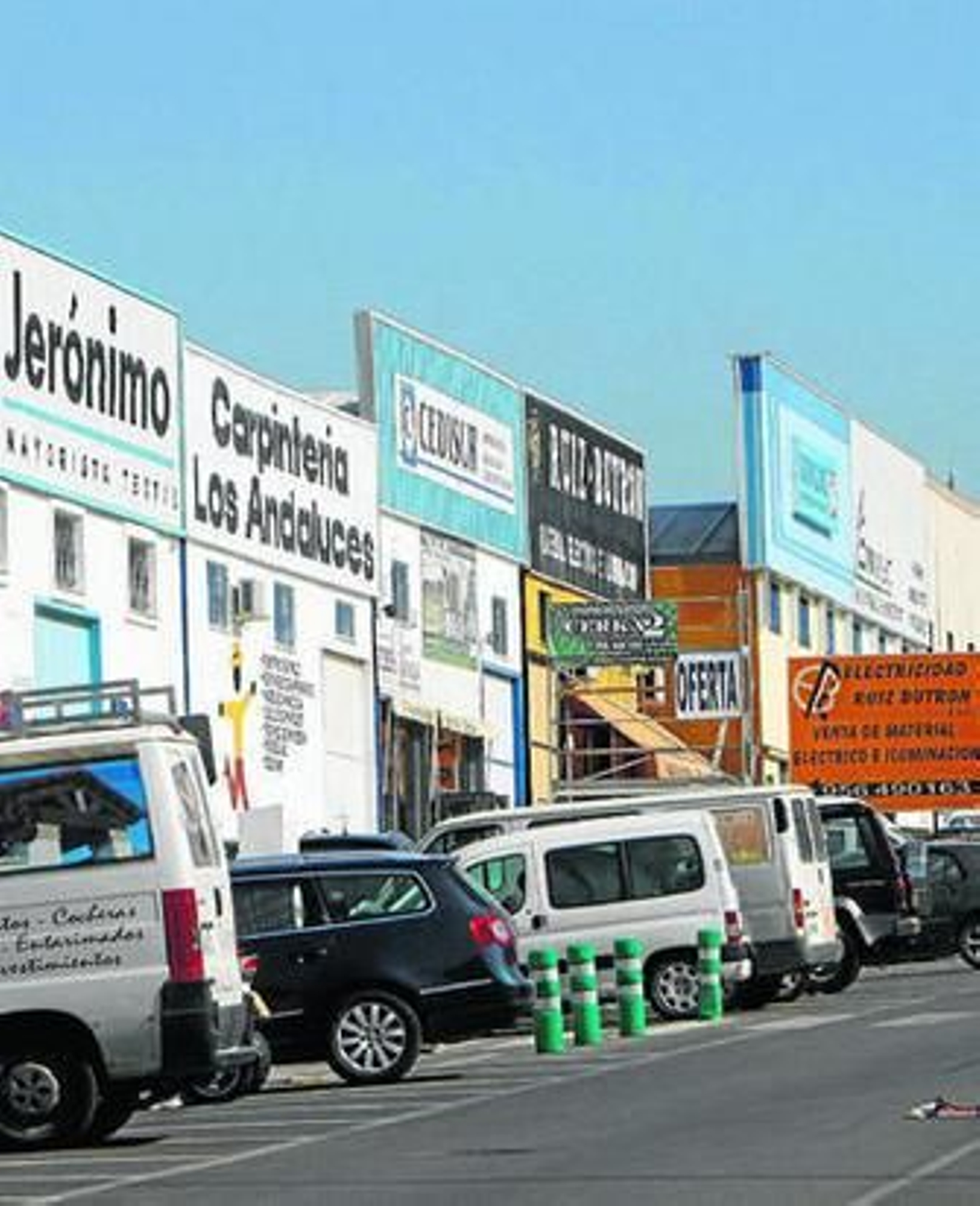 Vista del Polígono Industrial Pelagatos, donde se ubican unas 300 empresas.