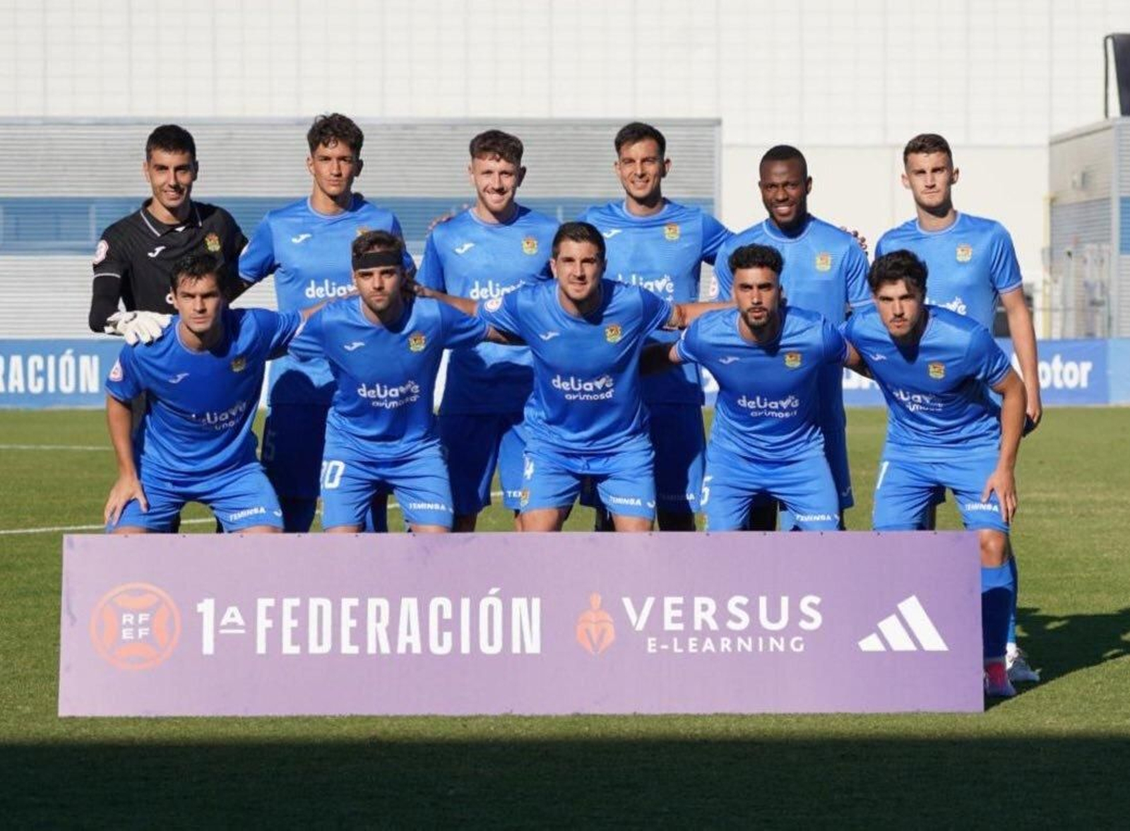 Formación del Fuenlabrada en el último partido de liga.