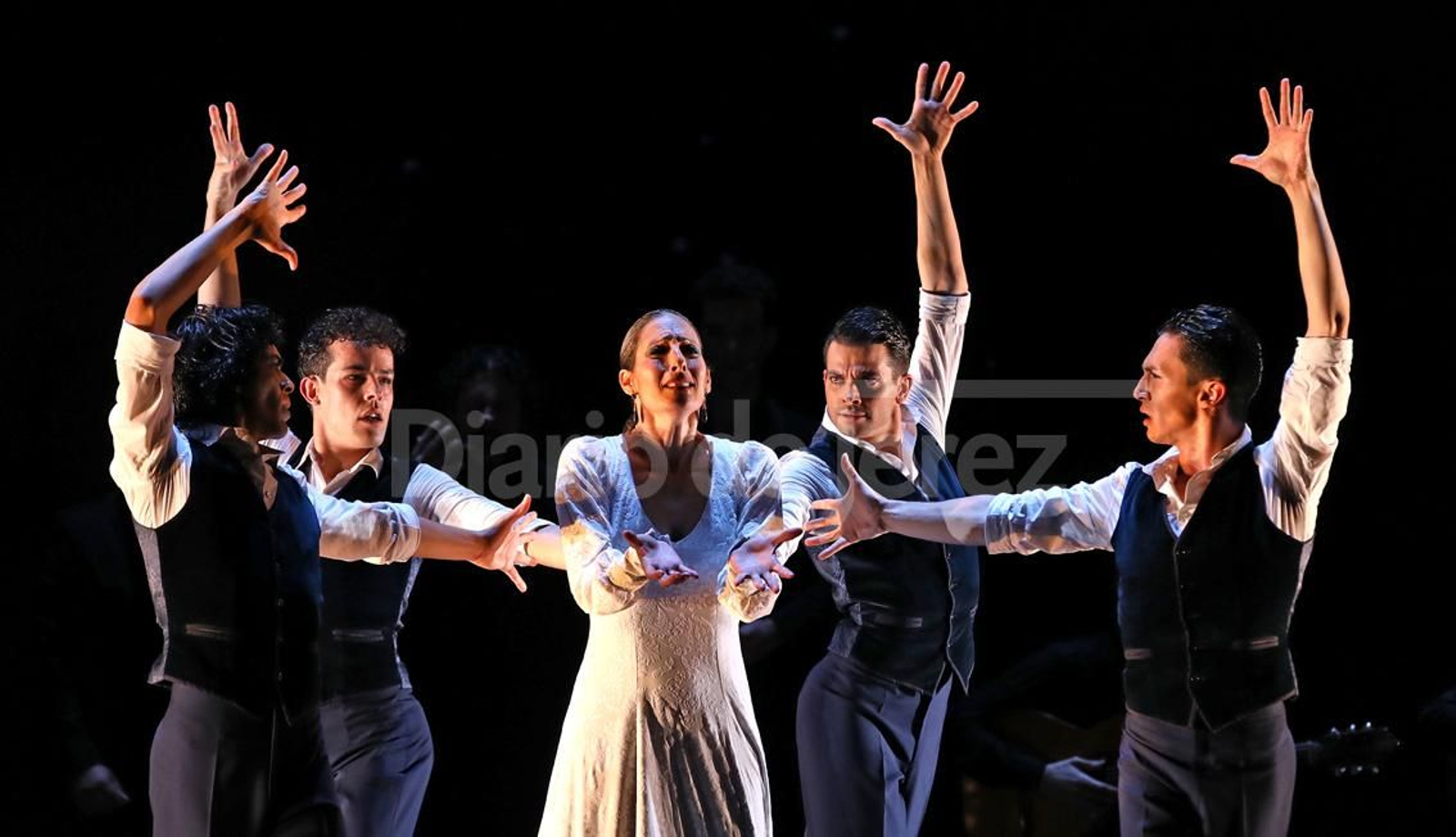 Imágenes del espectáculo 'Naturalmente Flamenco'  del Ballet Flamenco de Andalucía
