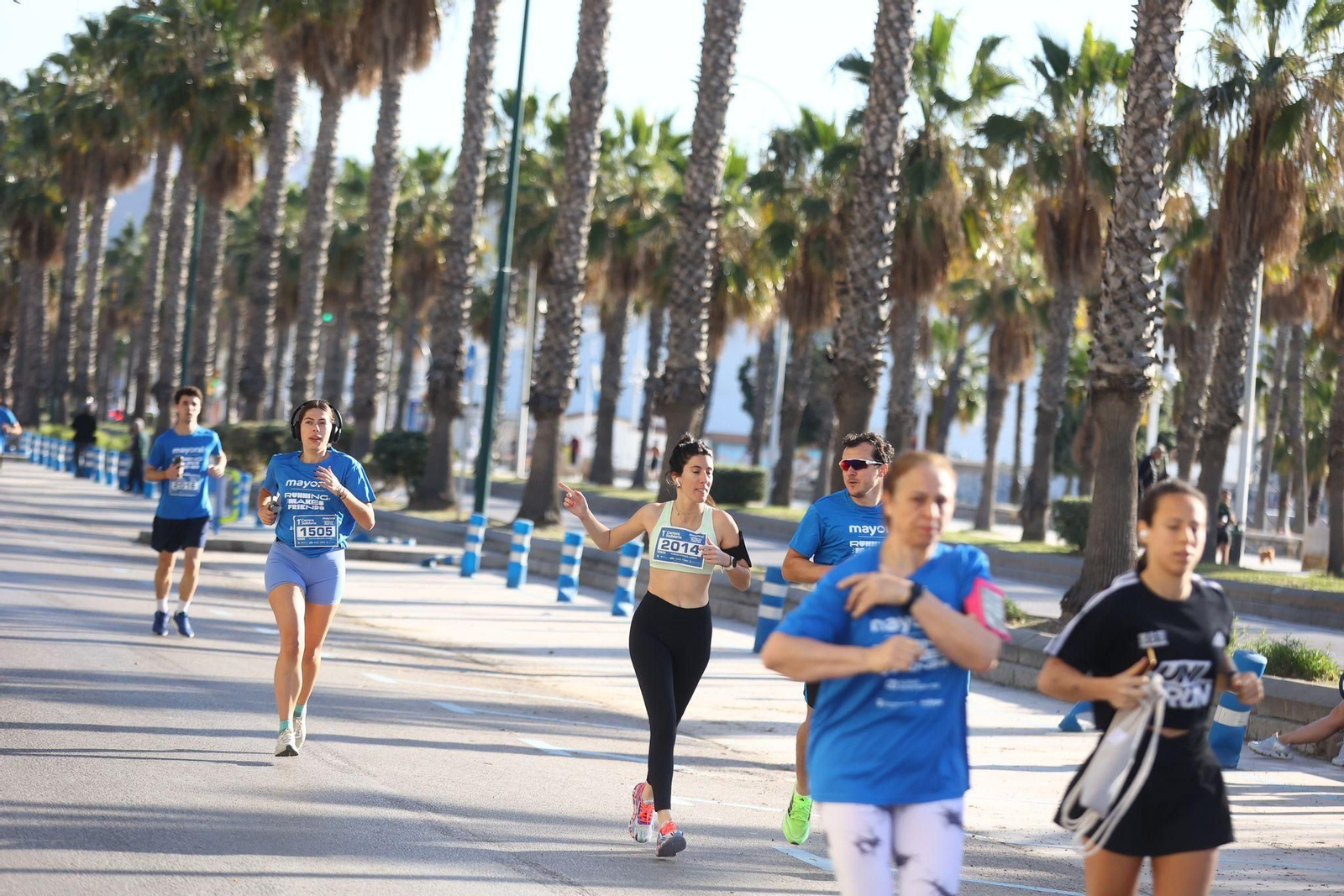 Las mejores fotos de la I Carrera Solidaria Mayoral de Málaga