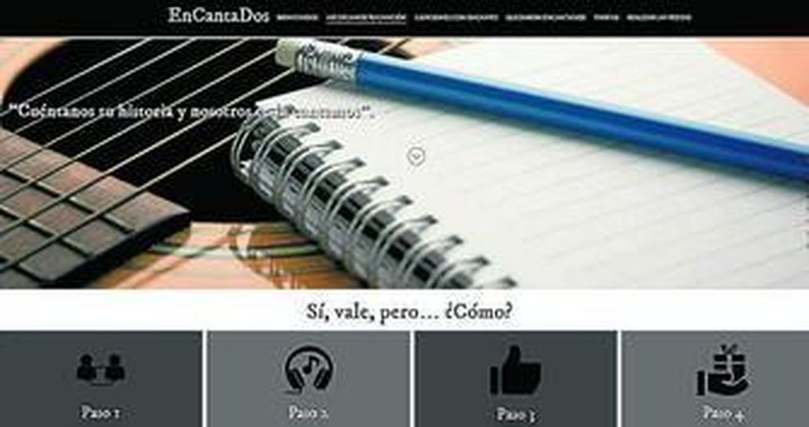 Santi Martínez y Cristina Almazán han puesto en marcha Encantados, que ofrece canciones personalizadas.