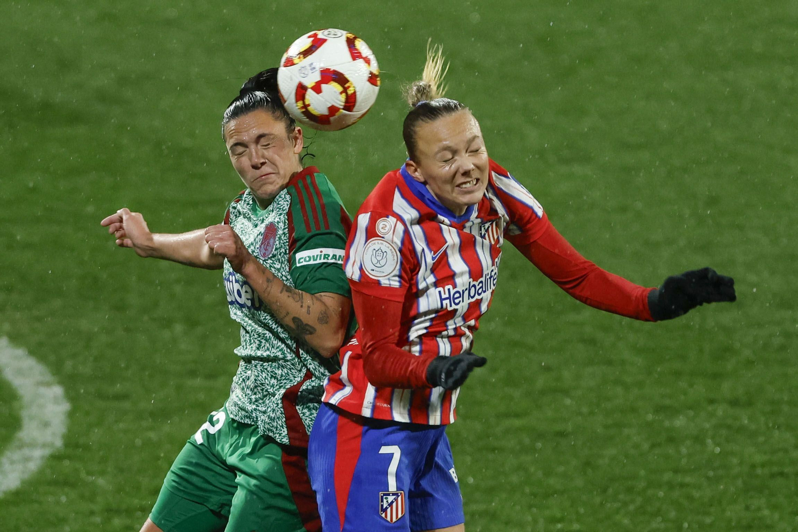Las mejores imágenes de las semifinales entre Granada y Atlético de Madrid