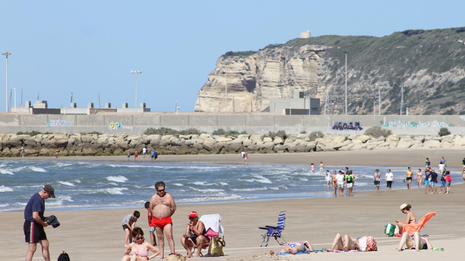 Playa de Nuestra Señora del Carmen.