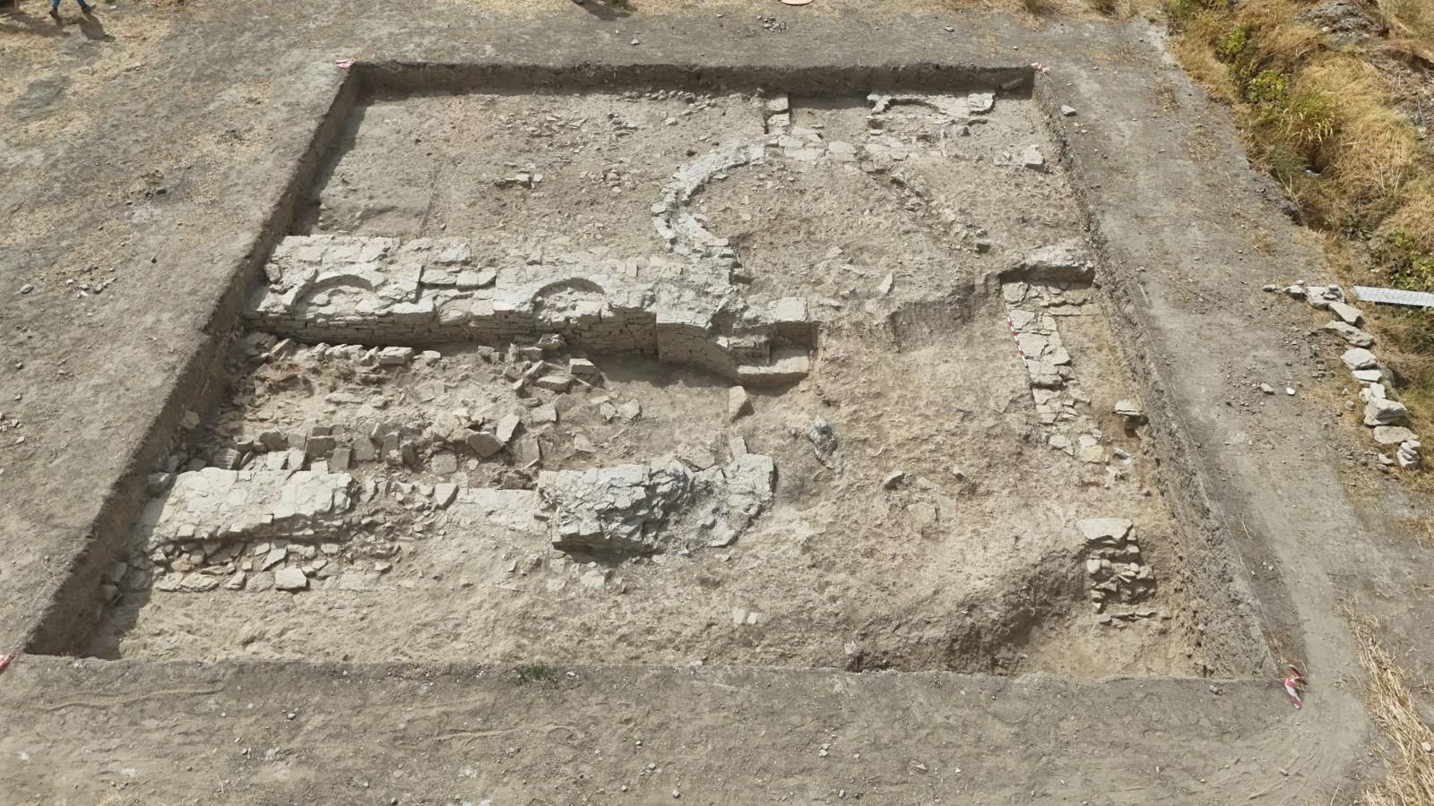 Una de las últimas zonas excavadas en el lugar