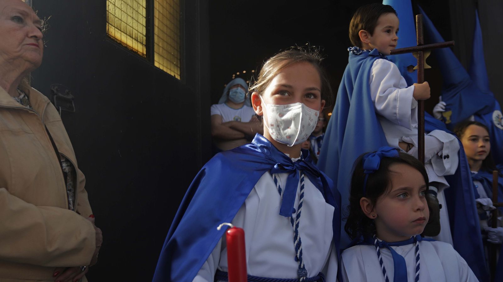 Fotos del Domingo de Ramos en Algeciras: Oración en el Huerto