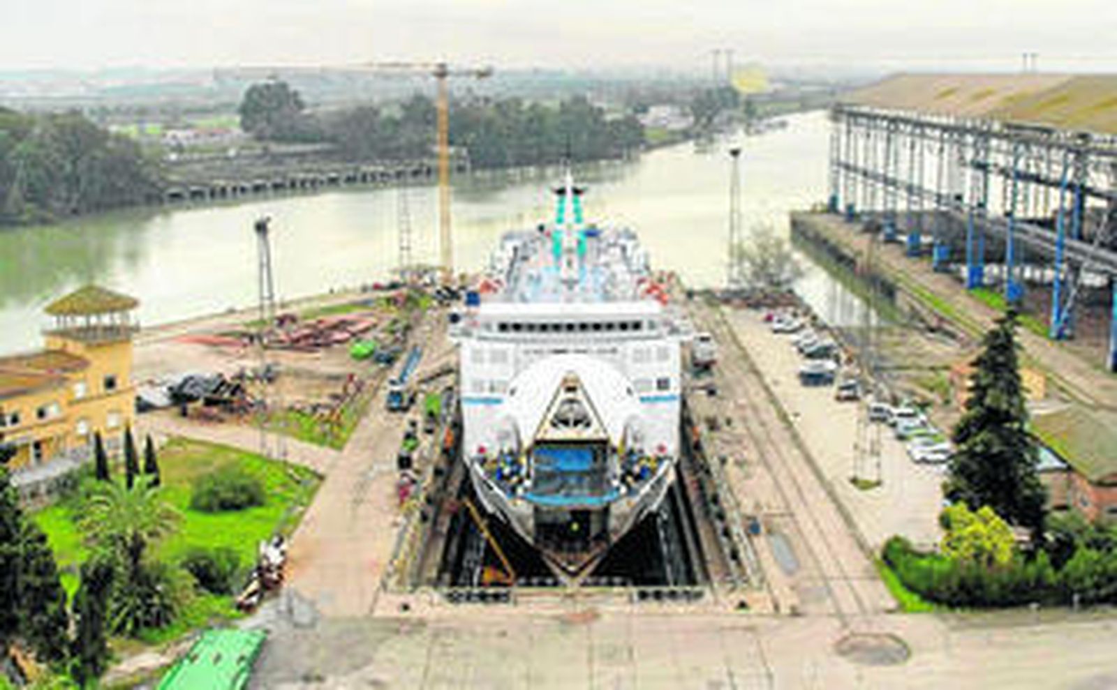 3,2 millones en fondos Feder para obras en el Puerto de Sevilla