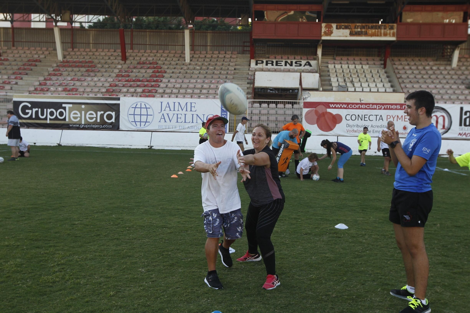 Fotogalería rugby inclusivo URA CLAN. Almería