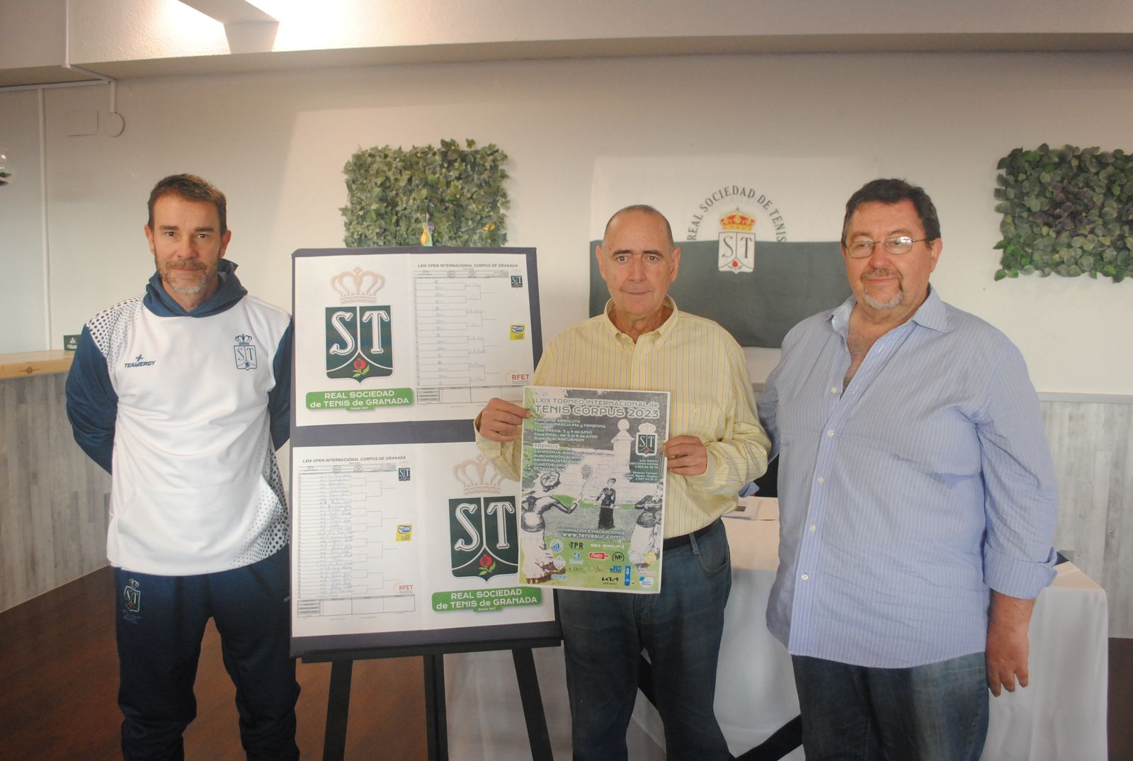 Momento de la presentación del Torneo Corpus.