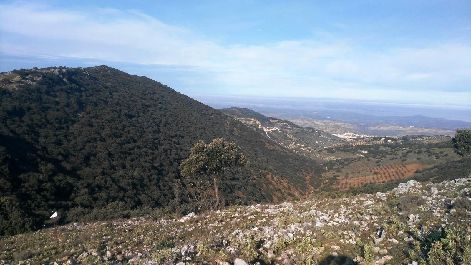 Panorámica de la Cuesta Negra, uno de los puntos destacados del itinerario.