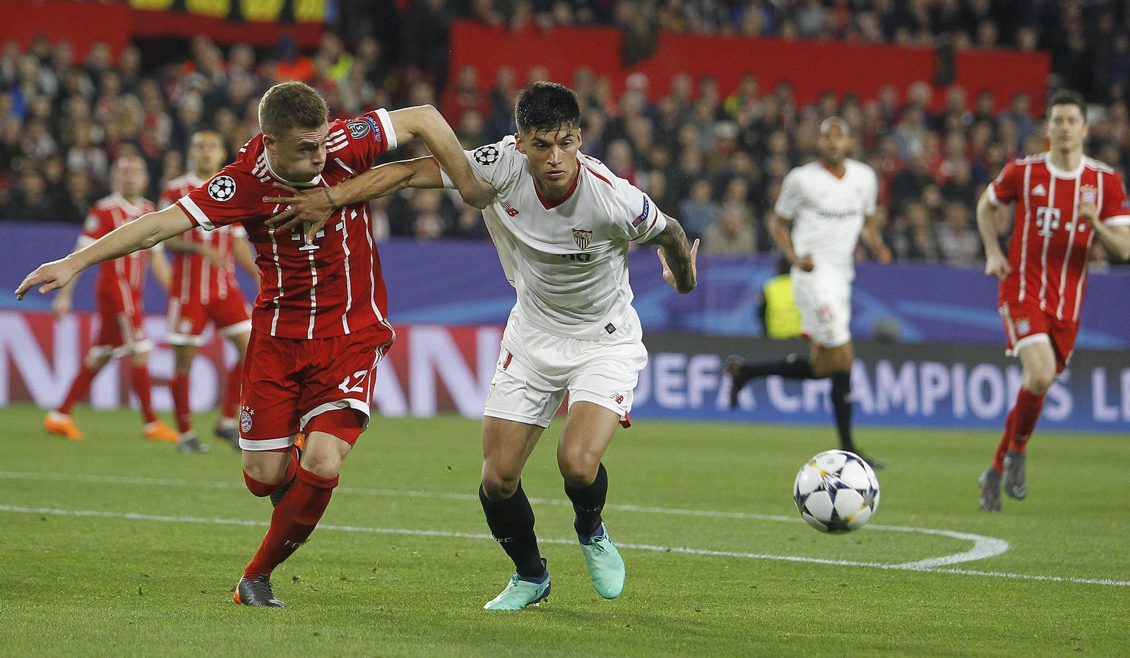 Las imágenes del Sevilla-Bayern Múnich