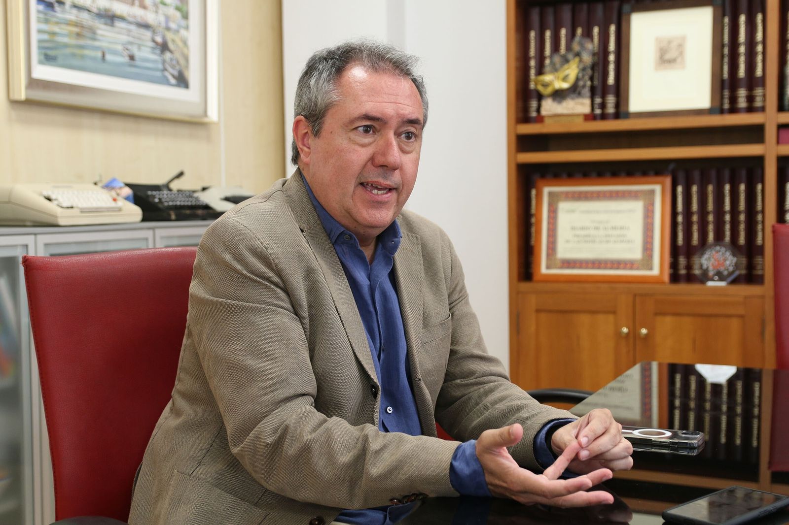 Entrevista al secretario general del PSOE-A, Juan  Espadas