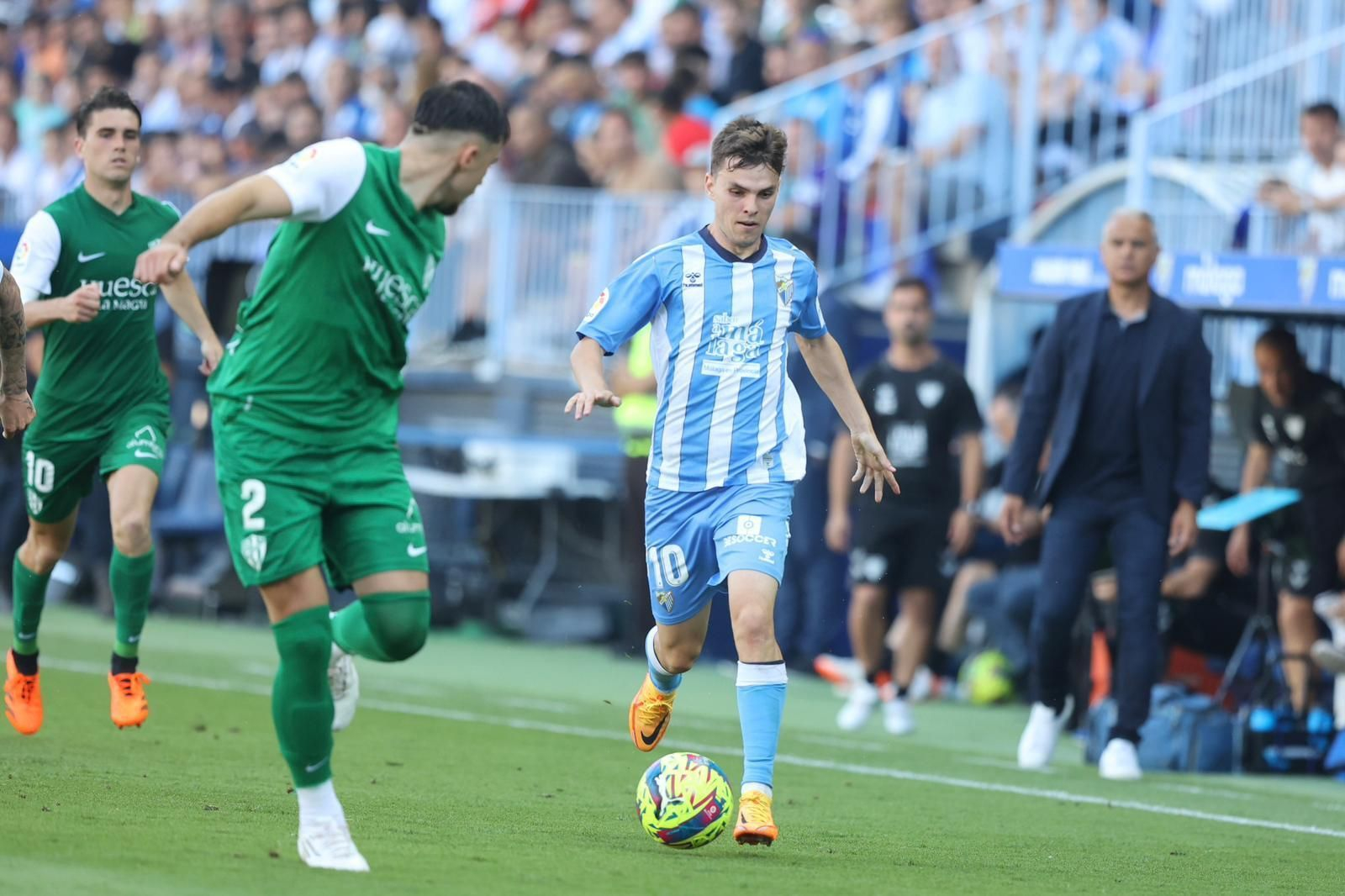 Las fotos del Málaga CF-Huesca