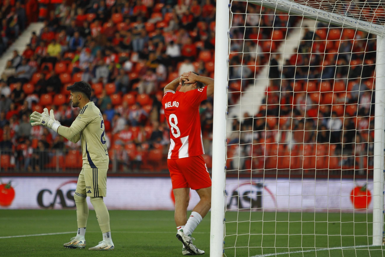U.D. Almería-Racing Club Ferrol, en imágenes