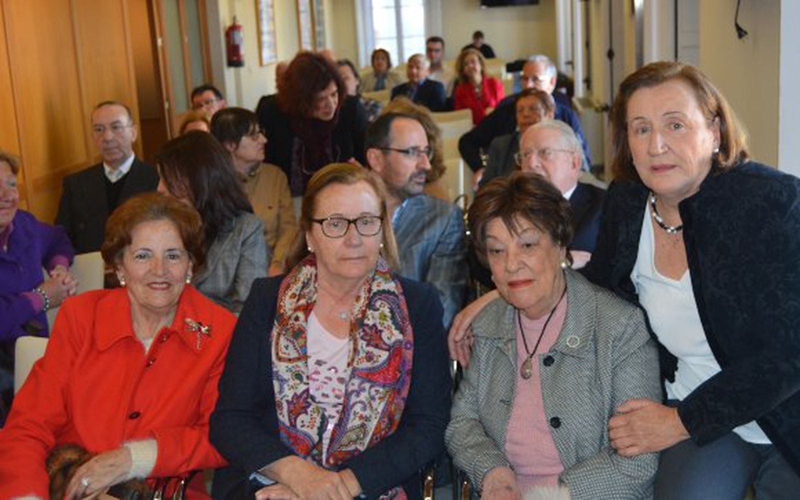 Loli Piñero, Asunción Sepúlveda, Charo Segura y Carmen Sepúlveda.

Foto: Ignacio Casas de Ciria