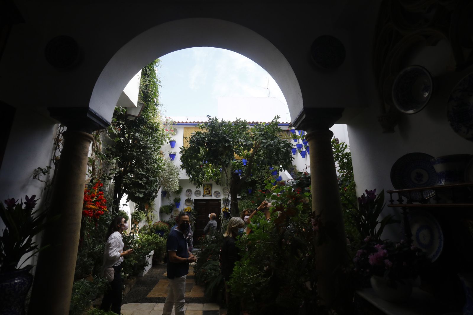 Un recorrido en fotografías por los Patios de Córdoba un domingo de otoño
