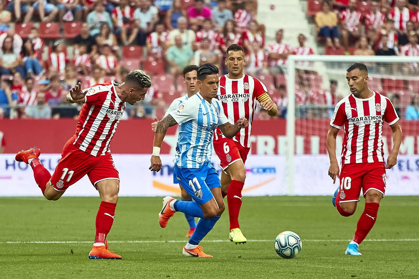 Las fotos del Girona - Málaga CF