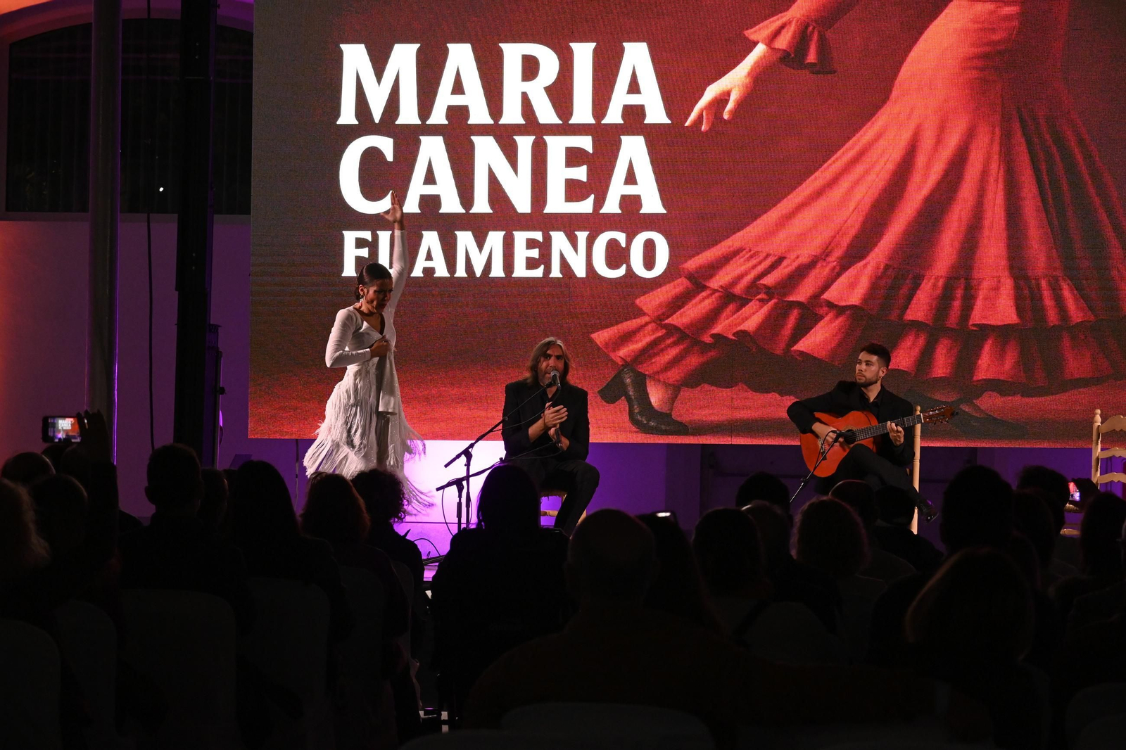 Imágenes del espectáculo de la bailaora María Canea en Huelva