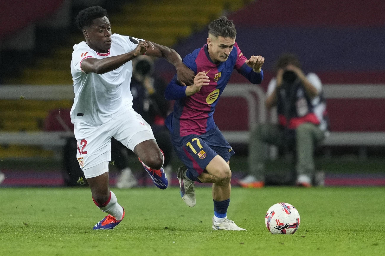 Las fotos del Barcelona - Sevilla