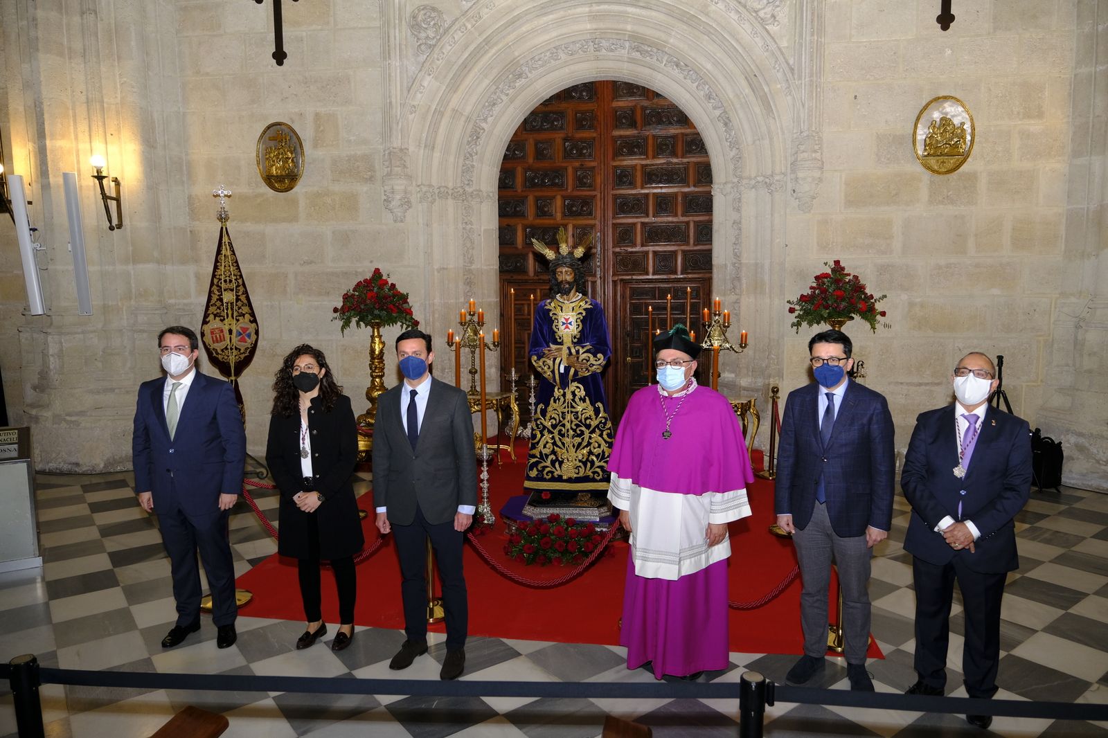 Fotogalería veneración Jesús Cautivo de Medinaceli. Almería
