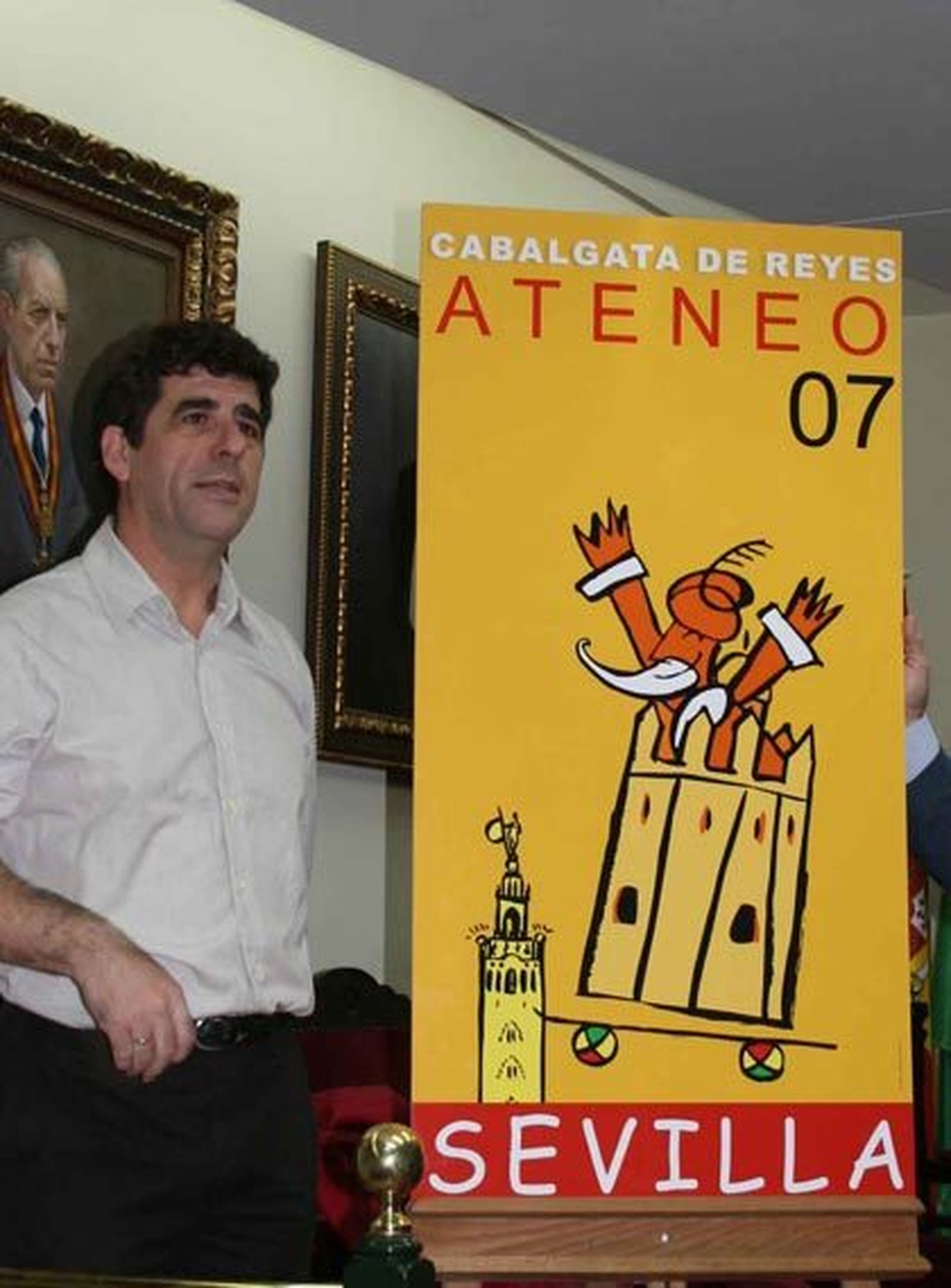Carteles de la Cabalgata de Reyes Magos de Sevilla