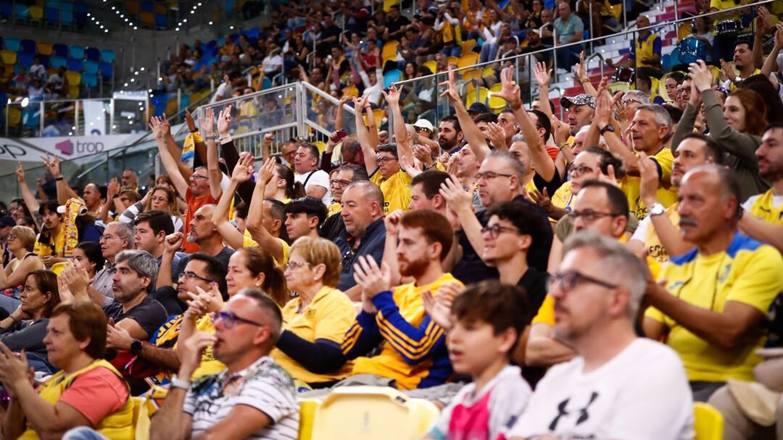 El Gran Canaria-Unicaja, en fotos