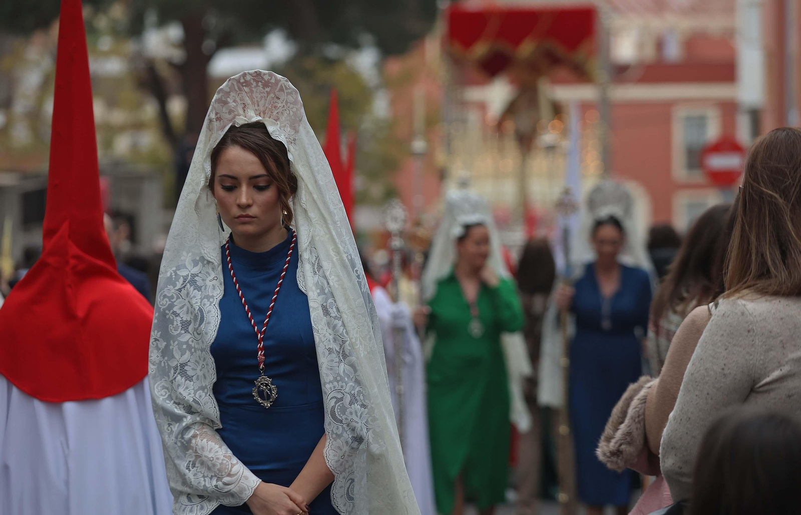 Fotos del Domingo de Ramos en Algeciras: La Borriquita y Oración en el Huerto