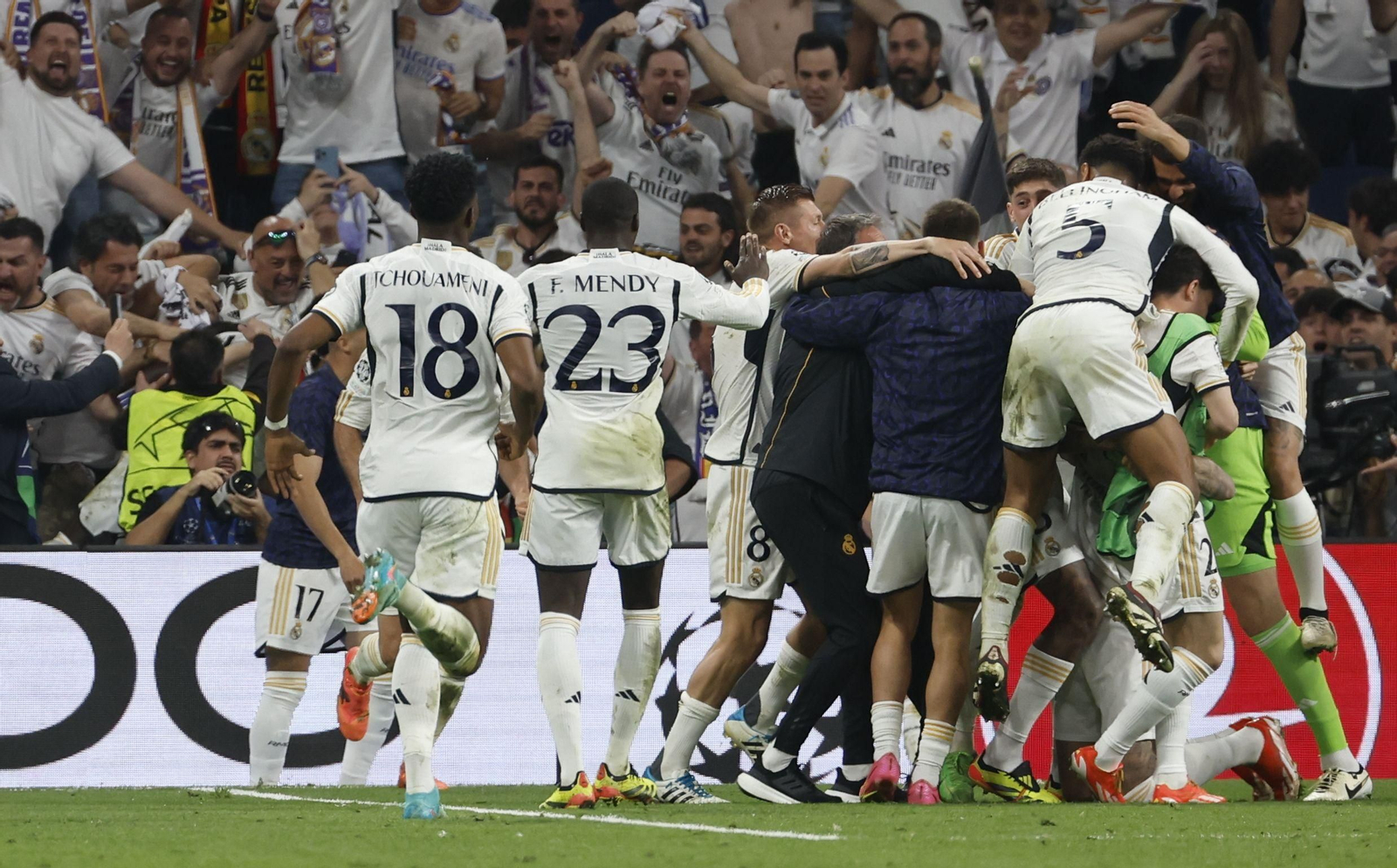 Las fotos del Real Madrid - Bayern Múnich