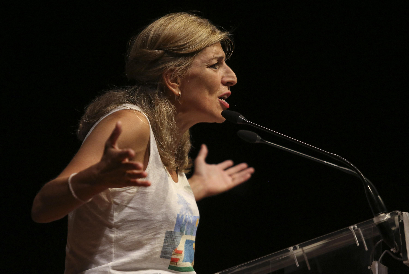 El mitin de Por Andalucía este domingo en Málaga, en fotos