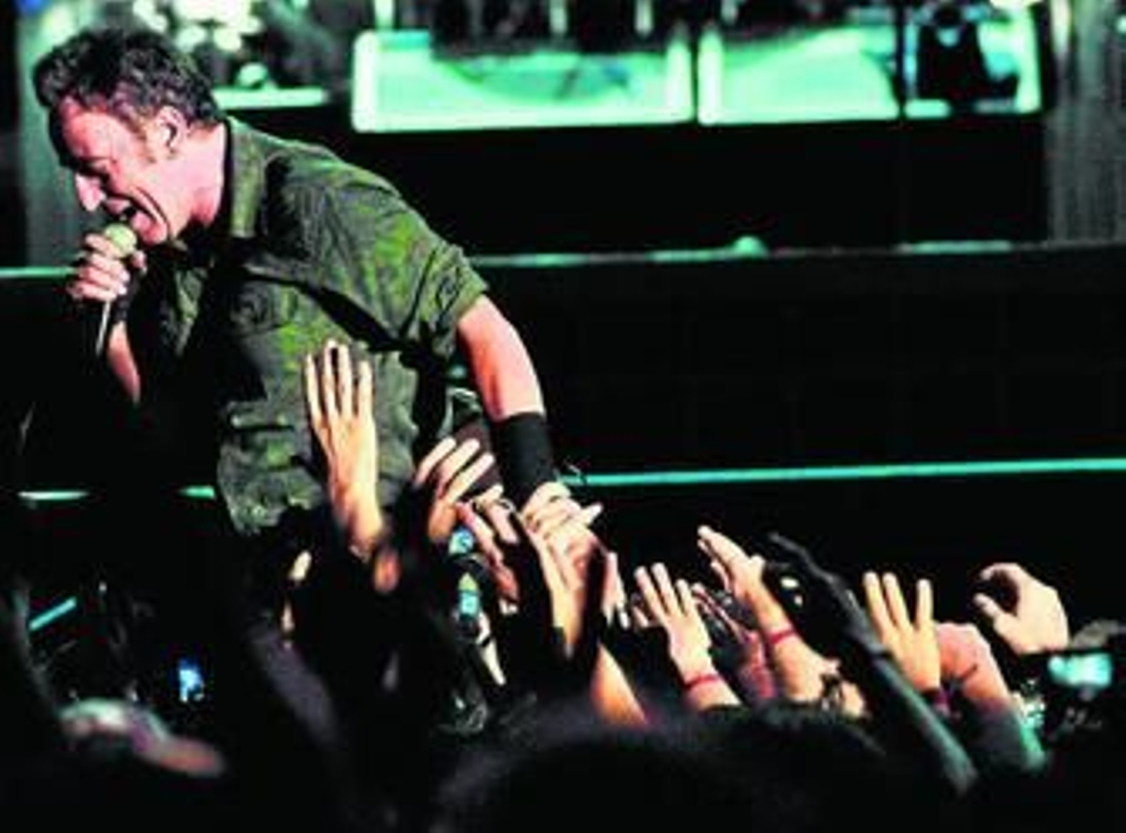 Bruce Springsteen actúa hoy en Sevilla.