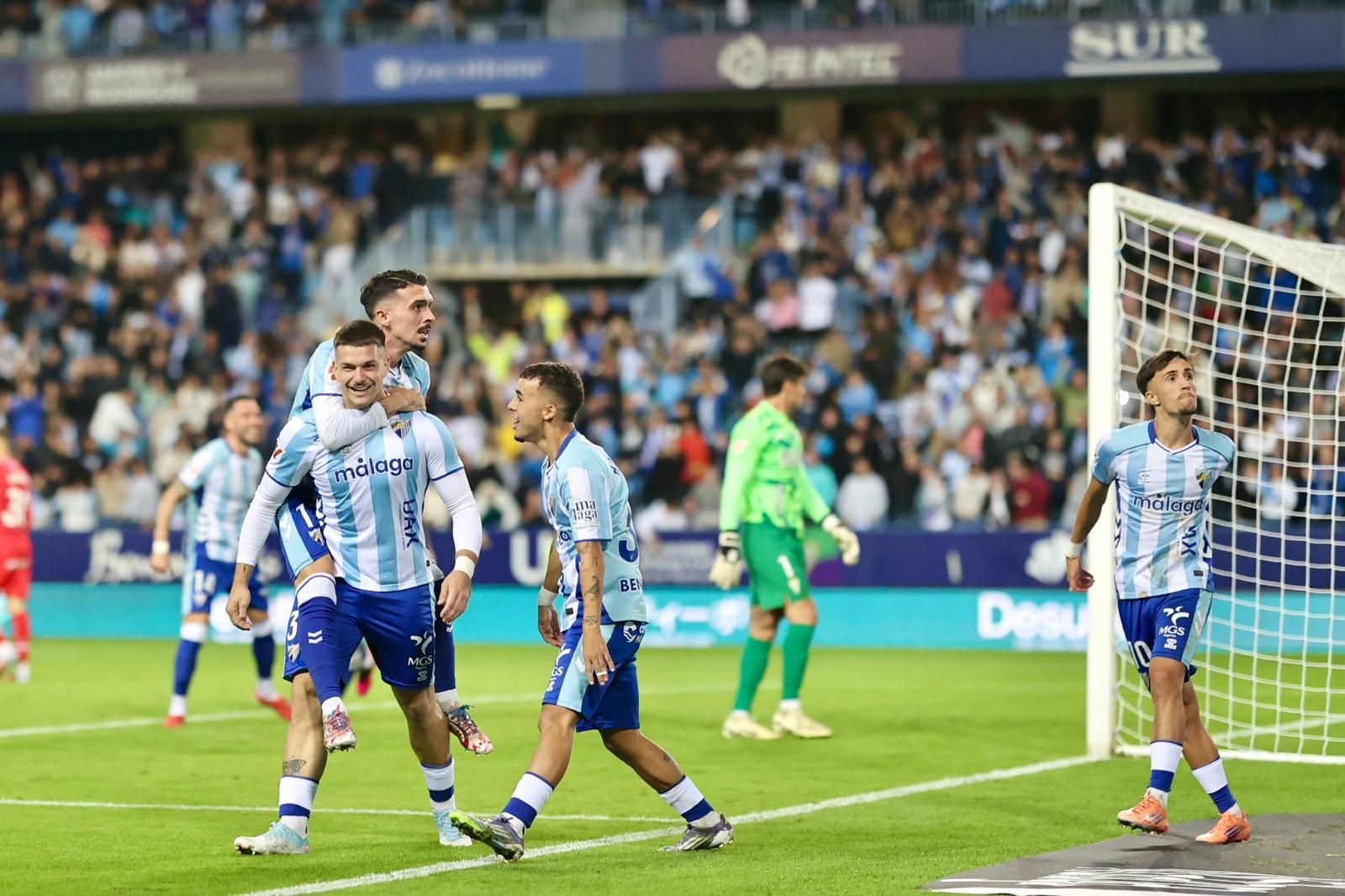 El Málaga CF-Córdoba, en fotos