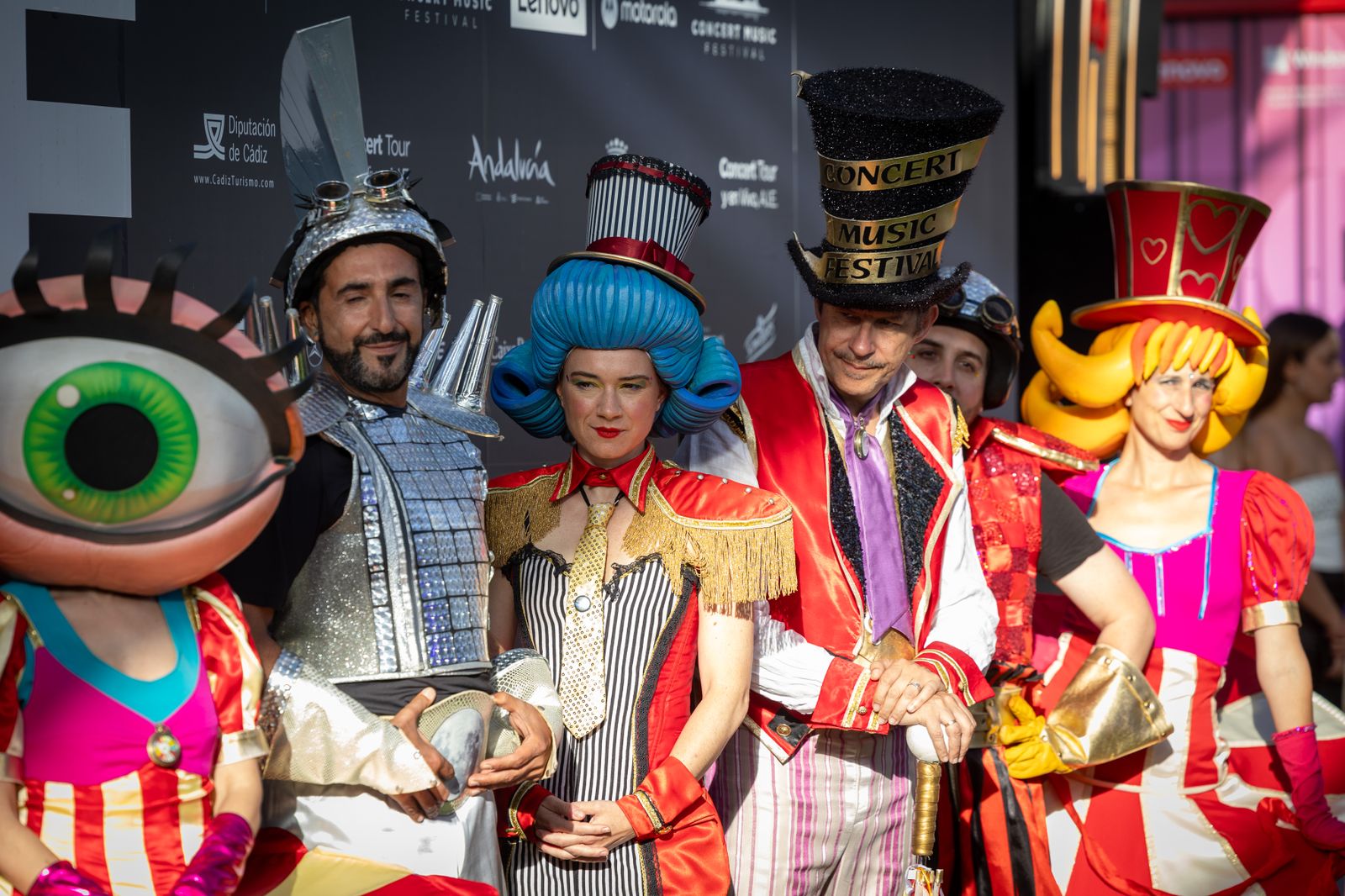 Imágenes de la inauguración del Concert Music Festival 2024 en Chiclana