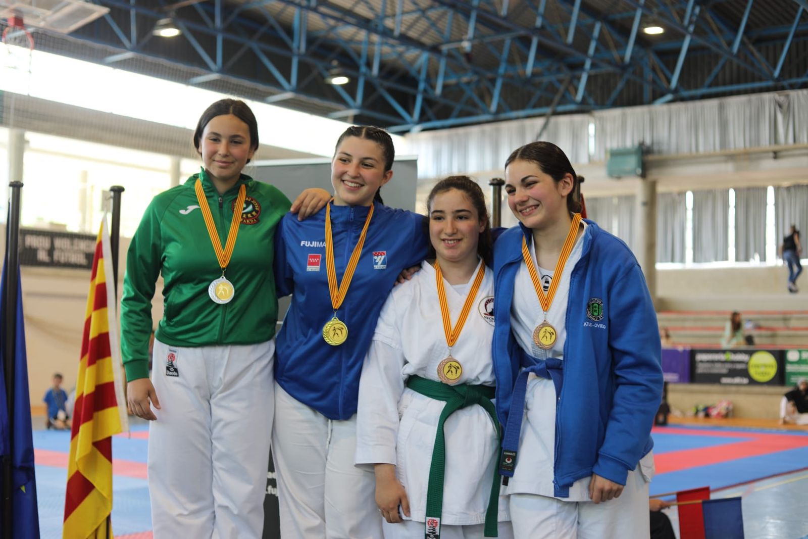 Las mejores imágenes de la Escuela de Nihon Tai-Jitsu del Club Nazaret en el Campeonato de España